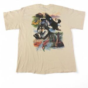 Vintage 90s Wildlife Nature Tee